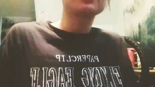 Cute sweetheart playing cute