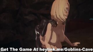 Goblins Cave Doggy Domination: Trapped mother I'd like to fuck Gets Her Holes Hammered in Hardcore Group-sex!