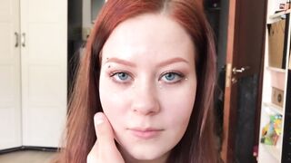 POV Fingering Throat Naughty Vilu