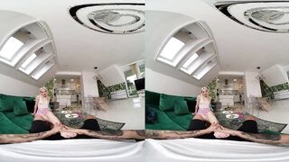 Teen Gets Lascivious After Dinner Virtual Real Porn