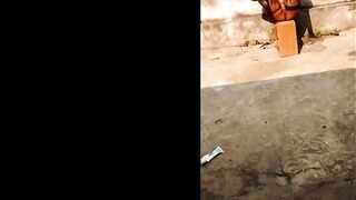 phone masturbation with ElvieSlutty outdoors - Part two