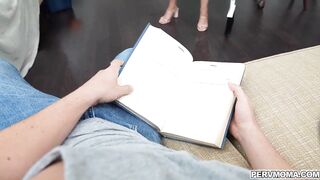 Vivianne sucked down Nicky's veiny schlong