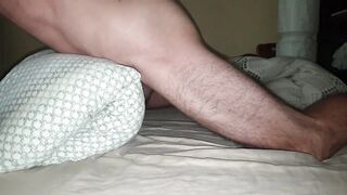 Excited As Screw Pillow Hump, Groaning Until I Cum
