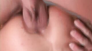 Brawny stud fucks throat and snatch of a brunette hair angel in many ways