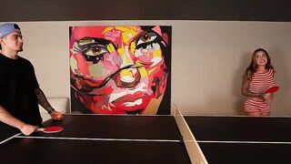 My boyfriend is betting me on his game and this chab has to see me have sex with his ally and his girlfriend - Ambar Prada