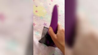 POV Wife jerks off snatch when home alone