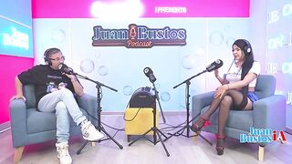 Breasty Latin babe MayaOfi goes wild on the screw machine and ends up sucking the cameraman's dong until this guy explodes his cum all over her face and throat!