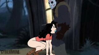 Eager Screwing at Camp Crystal Lake. "Friday the 13th" Porn Parody Toon