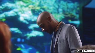 A practical joke lands a married woman in sexy water with 2 athletes.