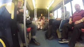 Anastasia Ebony got banged in the bus and enjoyed each single second of her adventure