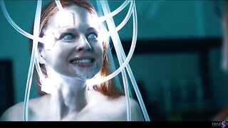 Avid Scientist Banged By Her Lesbo Frankenstein Monster In Parasited Cunt Eating Possession