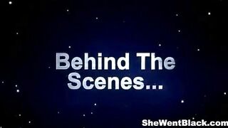 White beauty one time lesbo gets served five ebony schlongs and snatch filled to the max