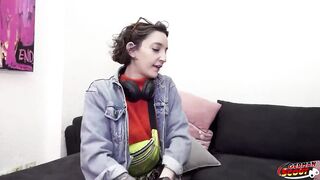 GERMAN SCOUT - Insane Anal and Rimjob Casting Bang with French Slim Tattoo Model Lena Fire