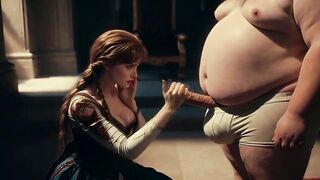 Fiery Braided Redhead Princess Broken – Virginal Winter Royal Turns Into Cum-Guzzling Cowgirl Bitch