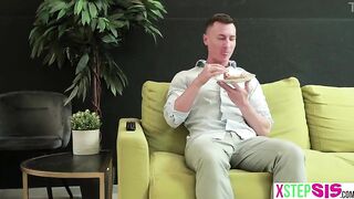 Fit teen stepsis needed stepbros aid with some excersises