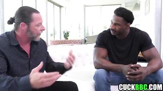 Cuckold Spouse Enjoys Sharing Nymphomaniac Wife