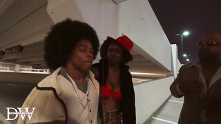 Ace Up, Foxes Wild - Retro themed Fuckfest with 4 black Female-dom & 4 BBC Males