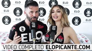 VEVE VALENCIA LE REGALA SU TANGA A ELO PODCAST
