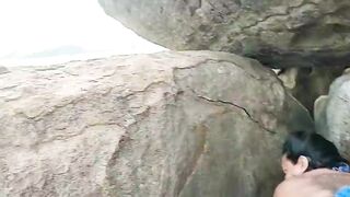 Wife and spouse with massive jock screwed a lot by the sea.