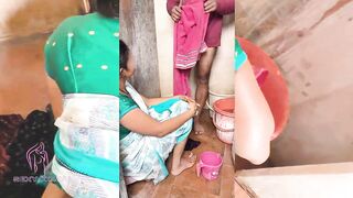 The land was ruined by spilling water.