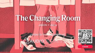 Public Dressing Room Sex – Muff diving, Indecent Talk & Exhibitionist Play - Porn Erotic Audio Story for Chicks