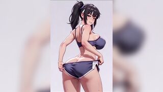 Hentai Hottie's and Ai Hotties Getting Wedgied