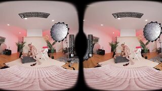 VR Bangers: Breasty Brunette hair Anissa Kate Screws in the Cutie of the Month Series - VR Porn