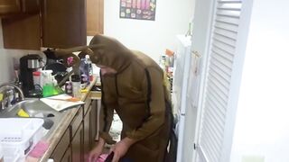 Transformation Fetish – Transformed to Serve: Cleaning Her Kitchen ????