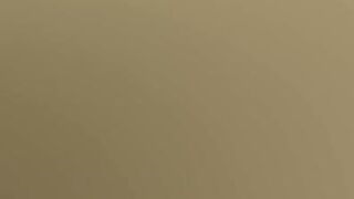 Overweight German blond drinks cum after hawt trio