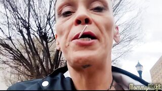 Mamma steals a sucker