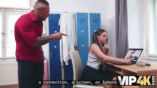 VIP4K. Youthful Constricted Twat