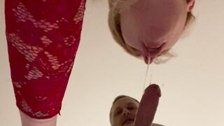 Sexy mother I'd like to fuck Gets Mouth Banged Playing With Small Bazookas