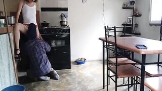 Fortunate old maid gets sexually excited stepmom willing to bang and get cum