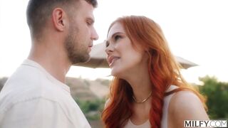 MILFY Hungry mother I'd like to fuck Maitland devours each inch of his knob