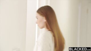 Shy teen ava is talked into a sexy ffm with her employer