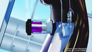 Shemale hentai masturbation with onahole