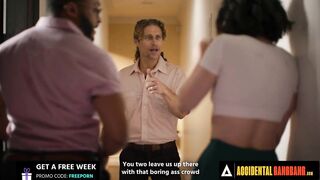 ACCIDENTAL GROUP SEX - Wild Casey Calvert Suggests To Get Group-fucked To Fight Concupiscent Males's Boredom