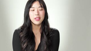 UP CLOSE - How Sweethearts Climax With Lustful Brunette hair Elle Lee! SOLO FEMALE MASTURBATION! FULL SCENE