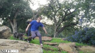 MILFY Officer Enchanting Vickie teaches her bad hunk ex a lesson