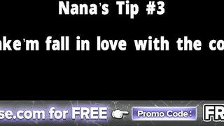 Nana's Sales Tip: Suck My Client's Jock to Close the Deal