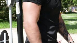 Frisky Fitness Babe Rebecca Volpetti Takes Balls Unfathomable Anal From Complete Stranger GP3391