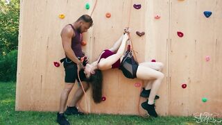 TRANS BEAUTIES - Parker Savage Feeds Rana Katana A Large Schlong In A Wild, Brawny Climbing Adventure