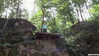 BIGSTR - Youthful Athlete Escapes The Village For Steamy Woods Play With Hawt Blowjobs & Intensive Action