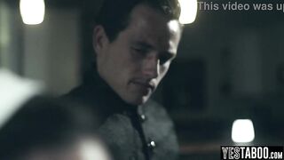 Virgin petite teen gets soaked vagina pounded hardcore by a large schlong officer