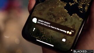 BLACKED Dong Insane Playgirl Rae lil Ebony Dumps BF For 2 BBCs