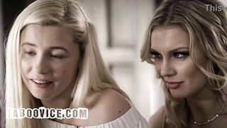 DILF Bangs His Blond Wife And Her Stepdaughter