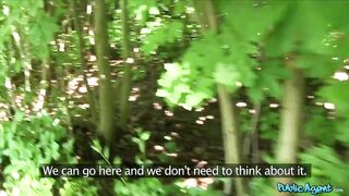 Public Agent - Hawt Golden-haired Drains Balls After Outdoor Casting