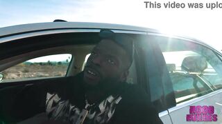 Hot redbone Rue Lynn gets picked up by amicable BBC man Ace Hards