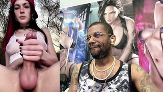 Transgender Alt Cutie Spits On Her Beauty Weenie And Cums, POV Trans Hottie Cumming In Oriental Mouth, Constricted Teen Angel Ramrod, Transgender Teen Hands Free Cumming, AI Generated