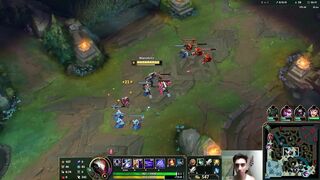 Jugando zed hasta morir league of legends